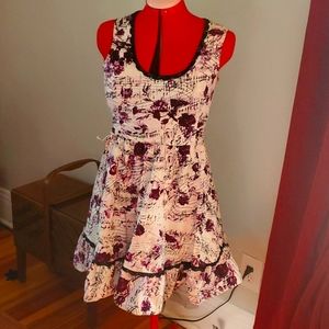 Music notation dress